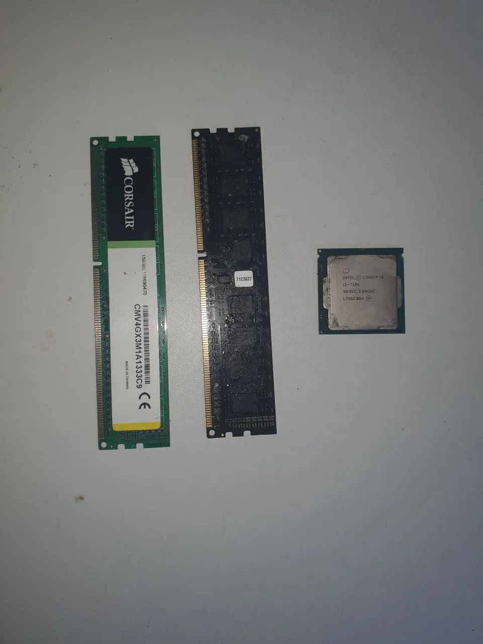 Pecas pc i3 7100 16gb ram ddr3