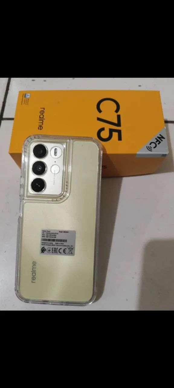 Realme c75 256g 15 RAM prova d'água NFC completo 750,00  - Foto 2