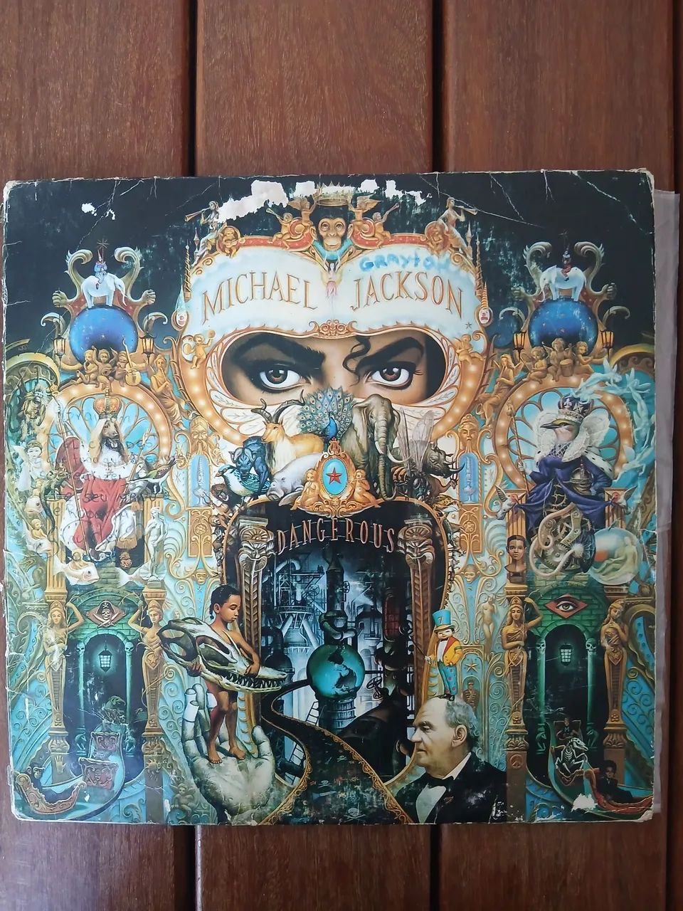 Lp Michael jackson "dangerous" usado