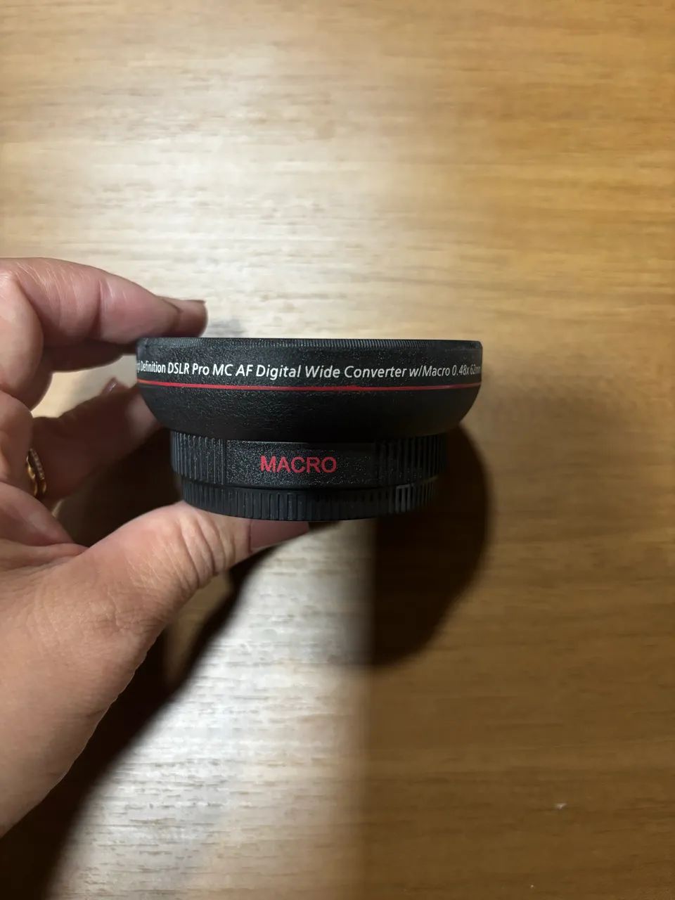 Lente Grande Angular Hd 0.48x 62mm+ Macro Uv 62mm  - Foto 2