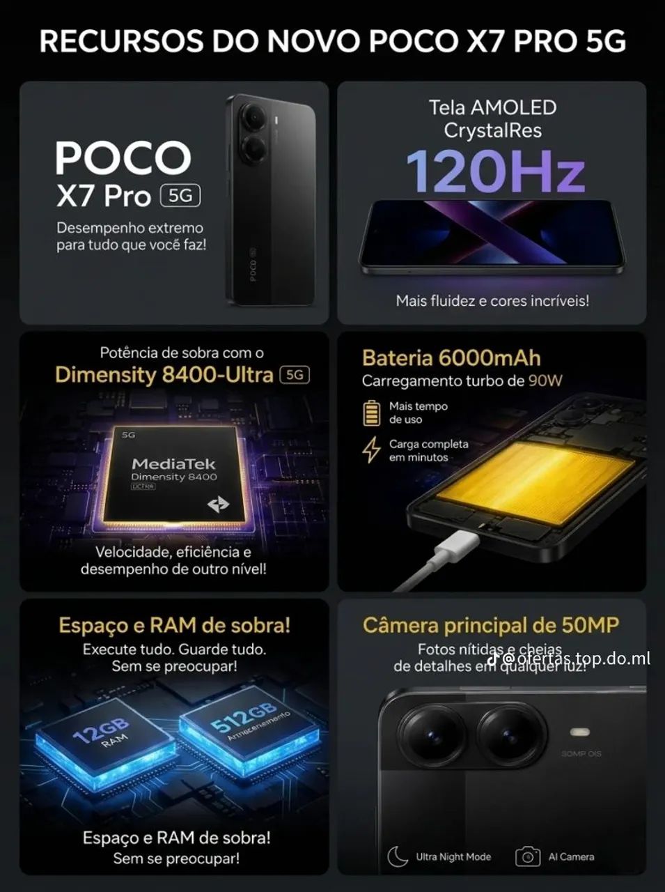 Poco X7 PRO 512GB - Foto 2