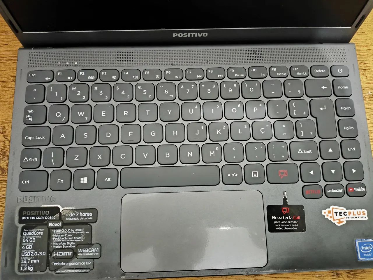 Notebook Positivo Motion - Intel 4GB RAM 64GB - Ótimo para Estudos - Foto 2