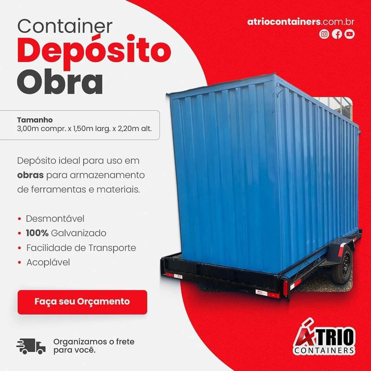 Containers desmontáveis e modular - Foto 2