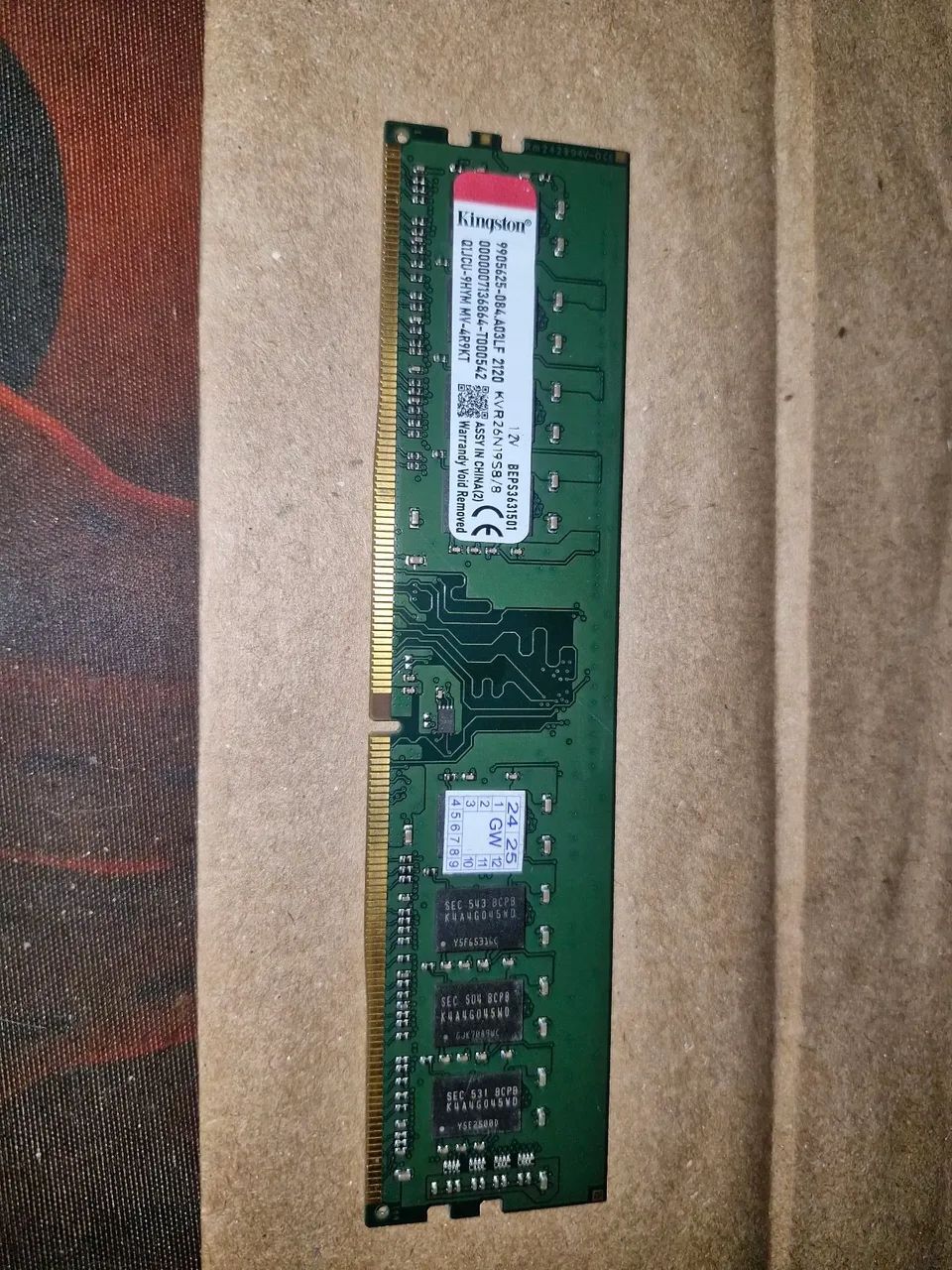 Memória ram DDR4 8GB 2666Mhz Usada PC 