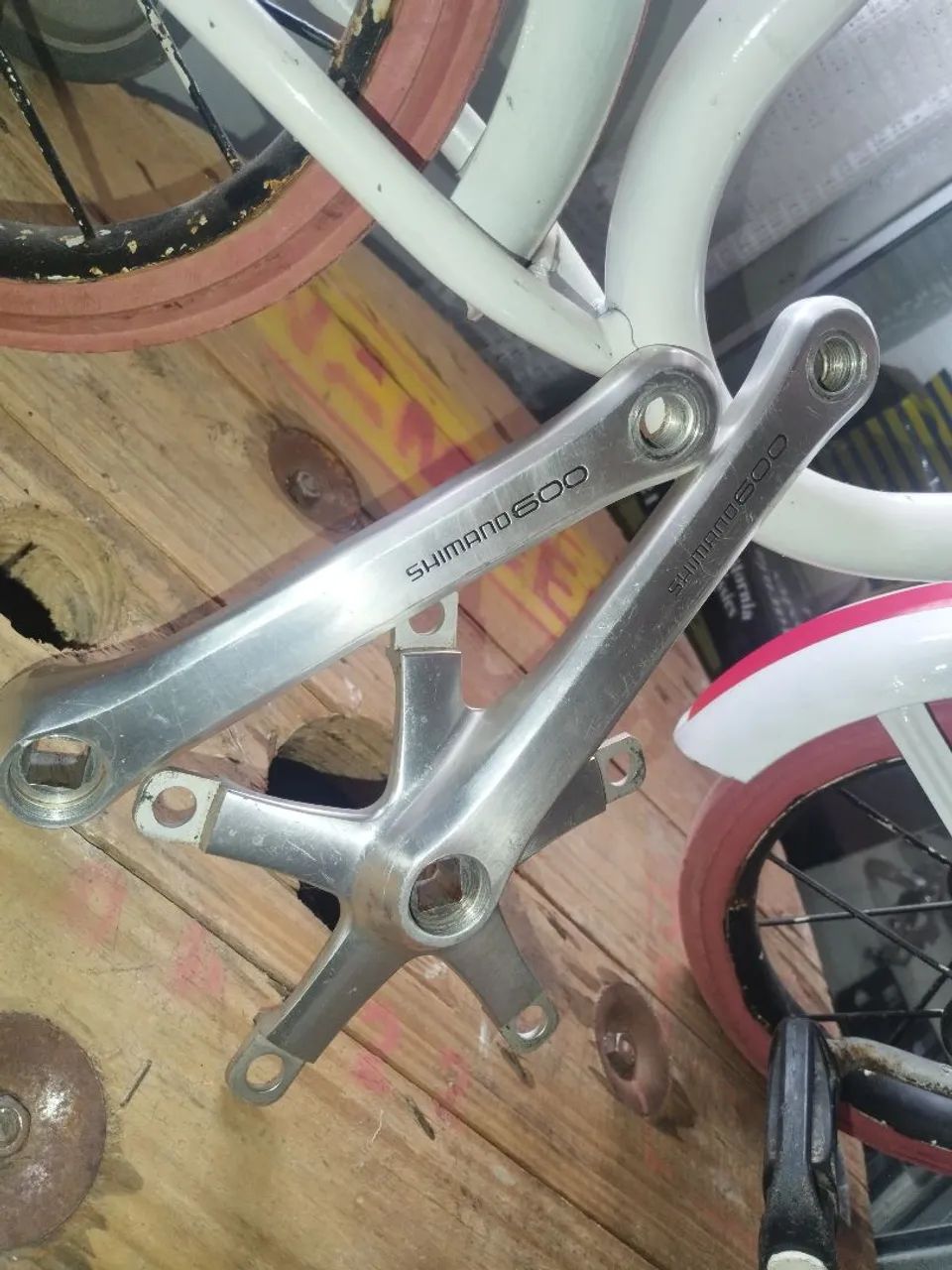 PEDIVELA SHIMANO 600  - Foto 3