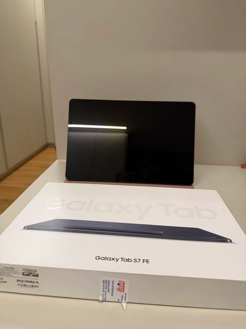 Samsung Galaxy Tab S7 FE 128 GB + Chip - Impecável - Foto 2