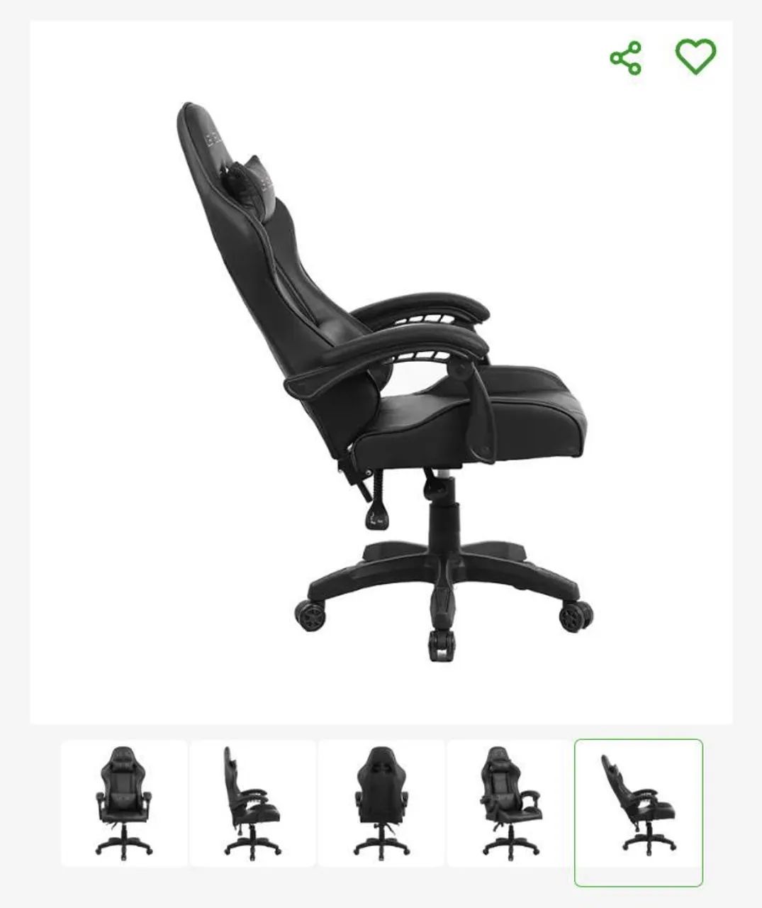 Cadeira Gamer Nova  - Foto 4
