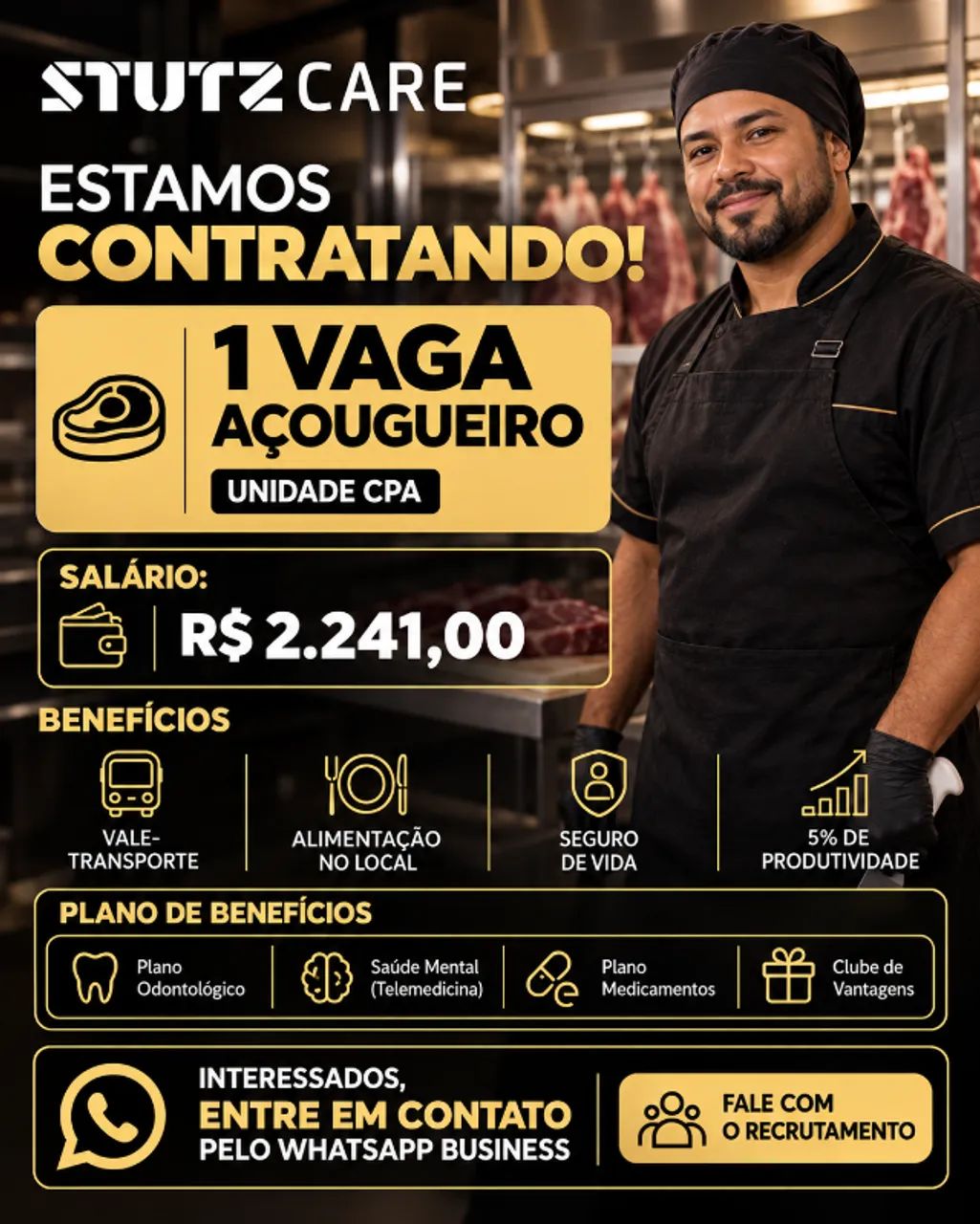 Contratação Açougue