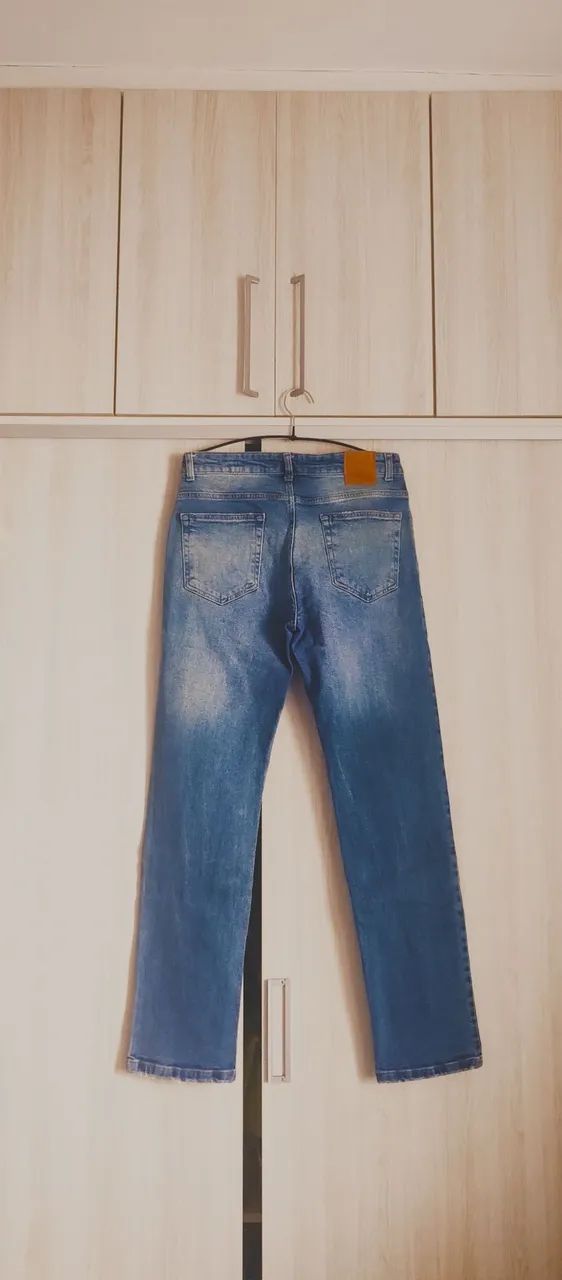 Calça jeans rústica 38/40br
