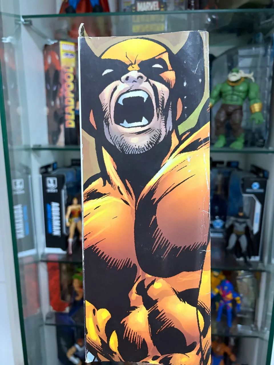 Wolverine Brown Samurai 18cm Marvel Select Lacrado - Foto 3