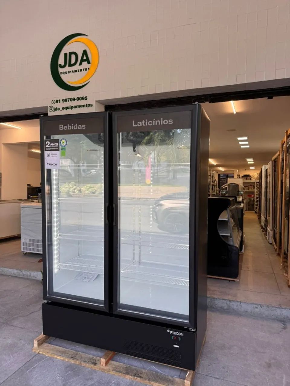 Refrigerador vertical com 2 portas - vcfm 910 - lançamento da marca fricon  - Foto 2