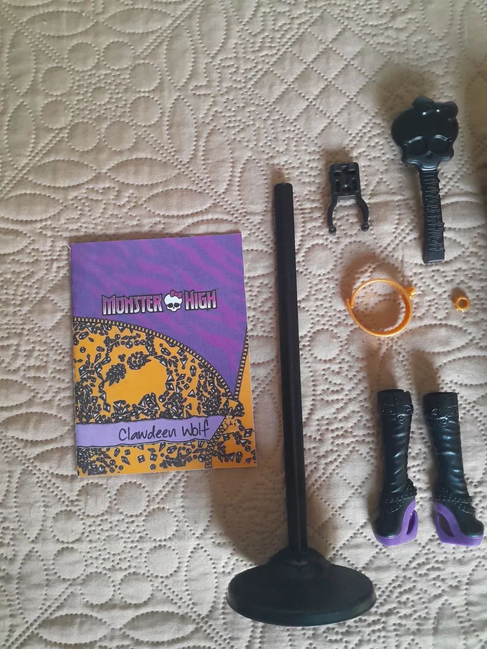 Boneca monster high clawdeen wolf new scaremester  - Foto 2