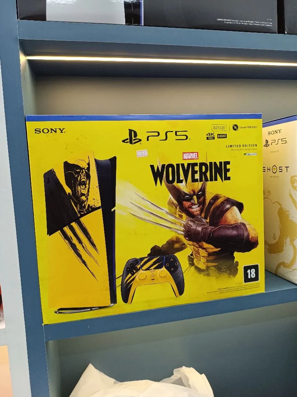 Ps5 Slim Edição limitada Wolverine! 
