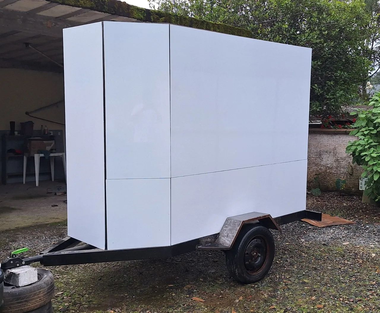 Mini trailer 1 eixo