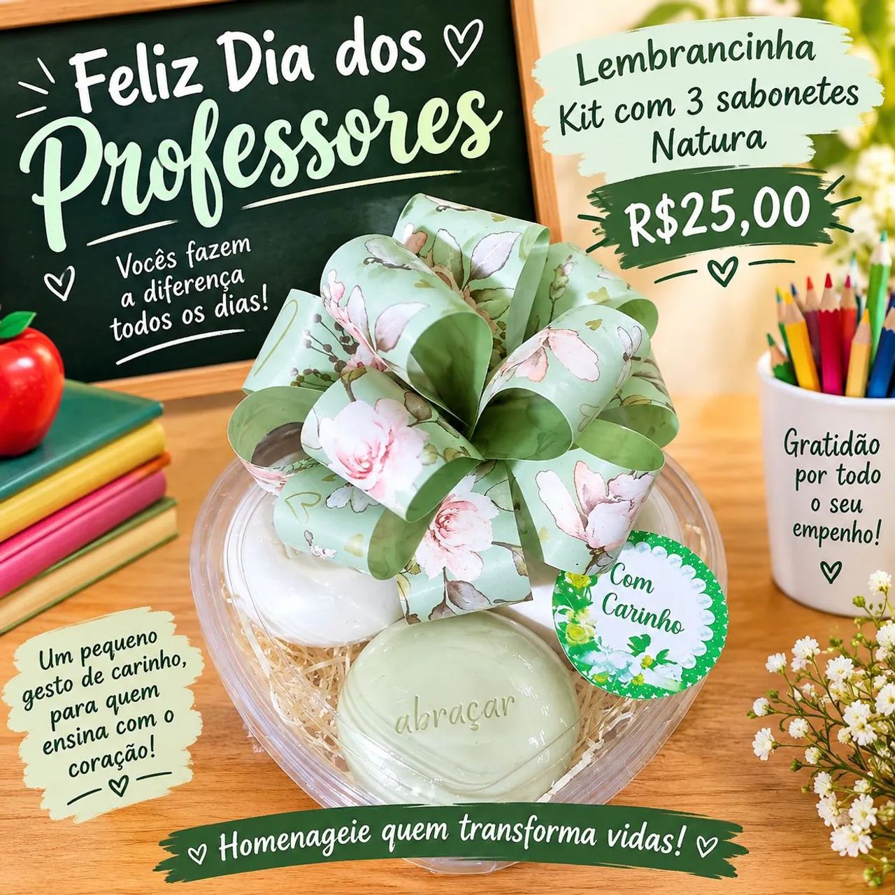 Lembrancinhas Dia dos Professores  - Foto 2