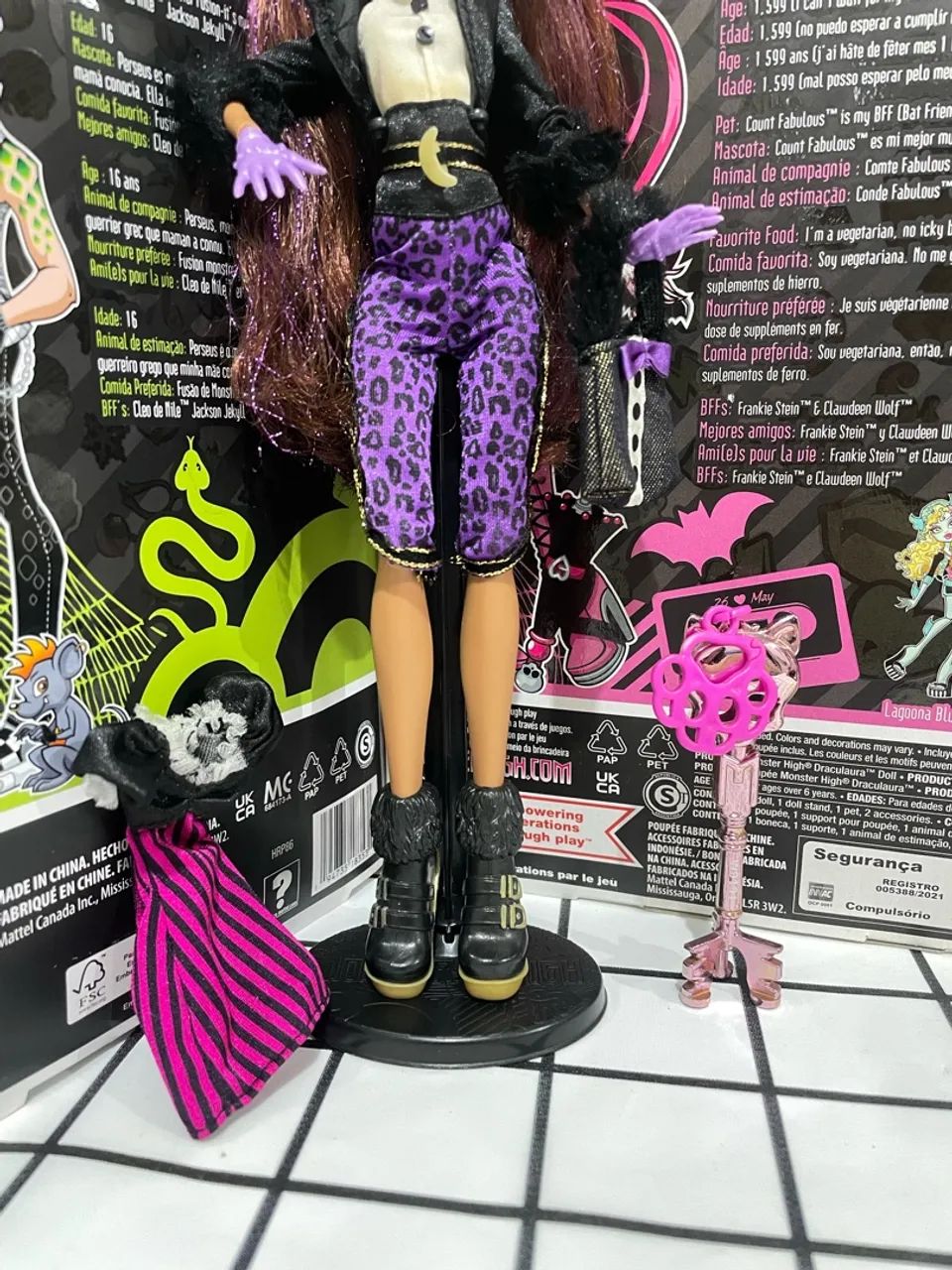 Monster high clawdeen 1600 completa  - Foto 2