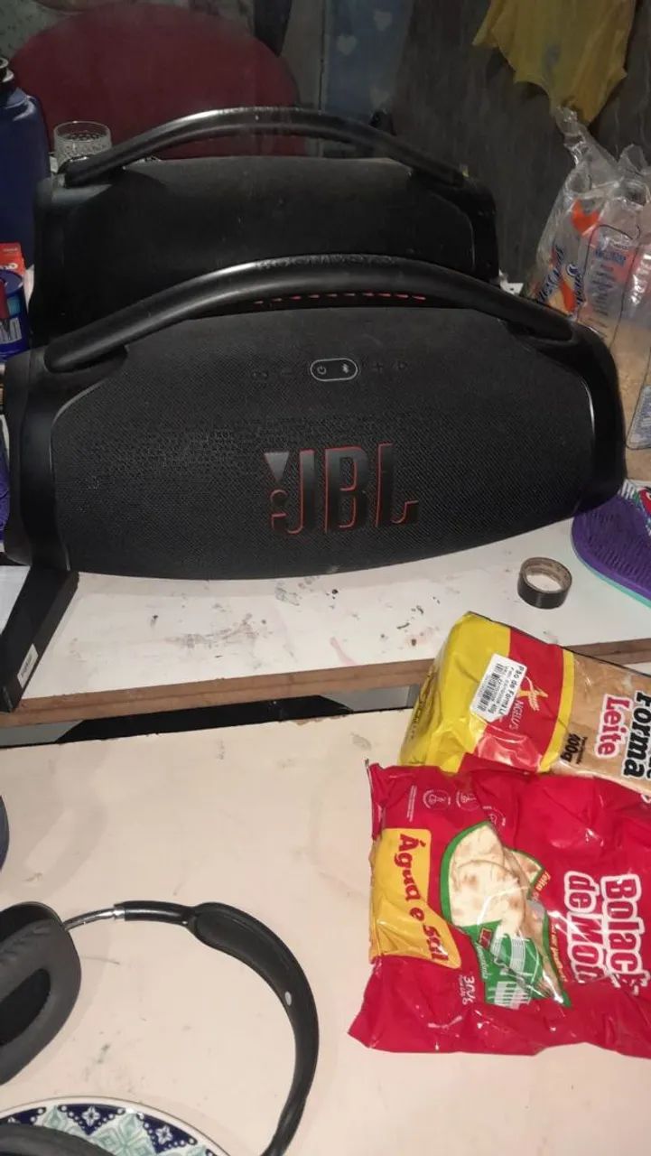 Caixa de som JBL bom box 3,prova d'água 