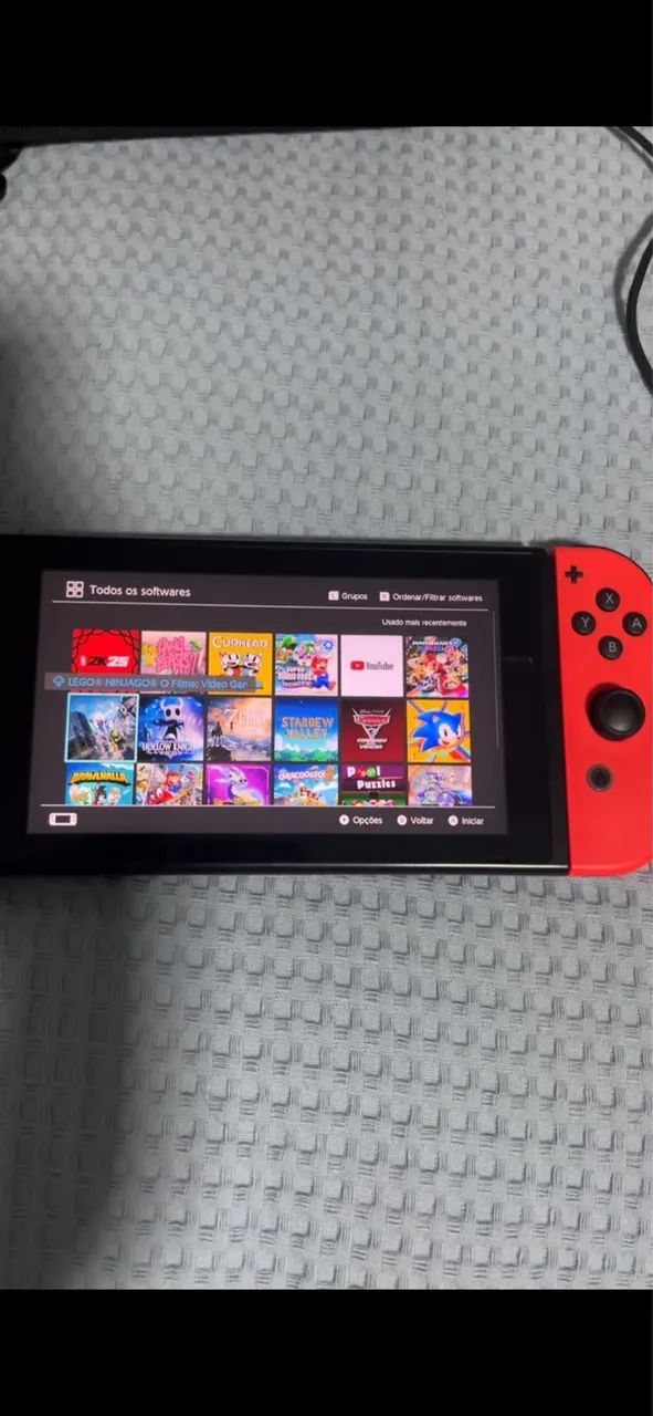 Nintendo switch + 18 jogos de brinde  - Foto 2