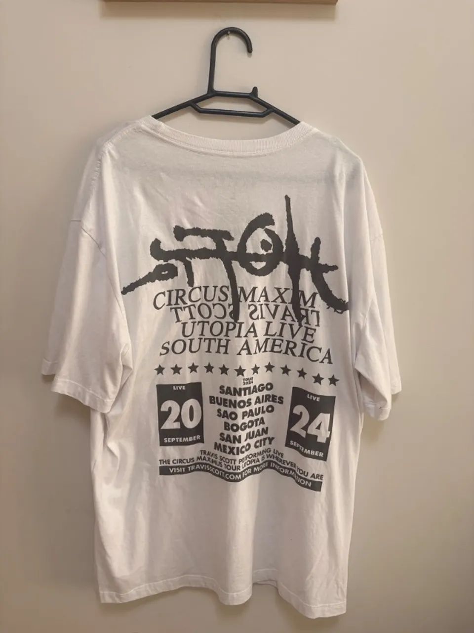 Camiseta Travis Scott Circus Maximus - Foto 2