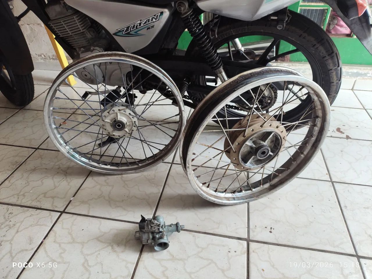 Rodas Titan 150