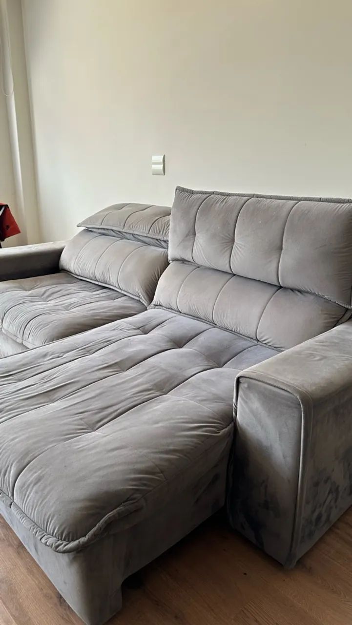 Aceito proposta | Sofá de 2 módulos com extensão - 2,40 metros - Foto 3