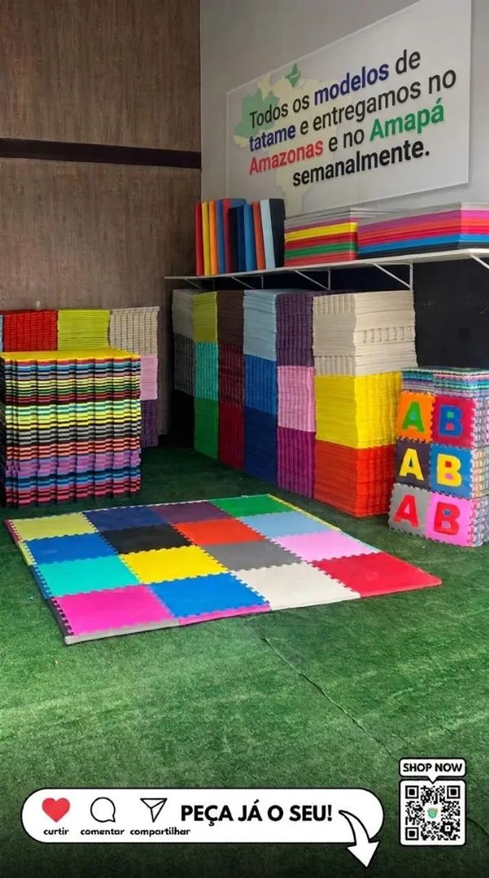 Tatames EVA infantis - Foto 2