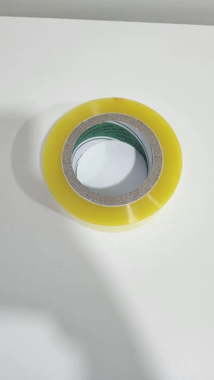 Fita adesiva transparente 300 metros - Largura 4,2 cm - $ 9,90 Unidade!  - Foto 2