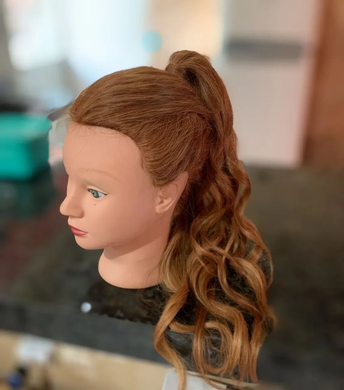 Cabeça de boneca para treino 