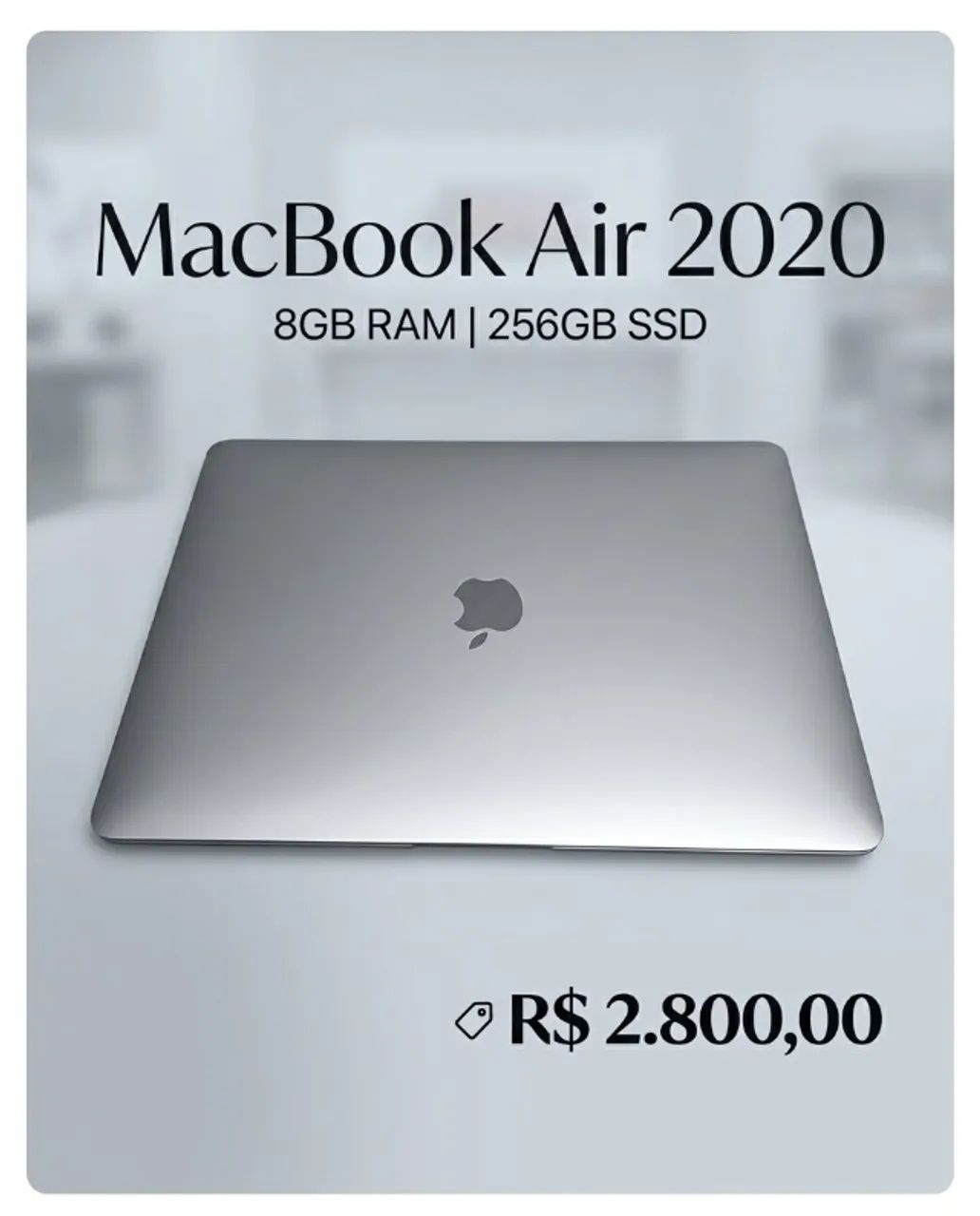MacBook Air 2020 i3 8GB 256GB  美品 Macbook Air 2020 Intel i3 (256gb/8gb) - Item pessoal! - Notebooks