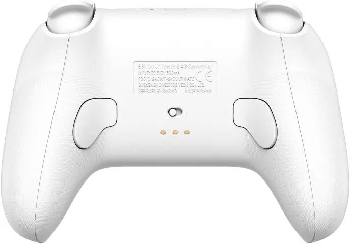 Joystick 8BitDo Ultimate DOCK Hall Effect - Branco (Novos + Garantia) - Foto 2