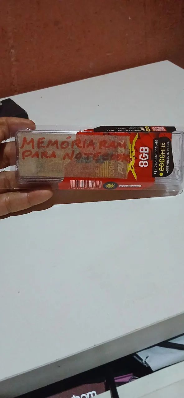 Memória ram para notebook . 8 GB. 3200 MRZ 