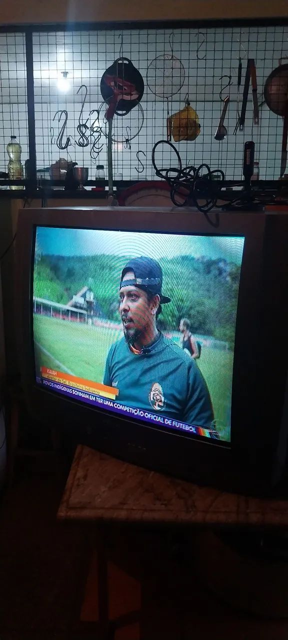 TV 29" de Tubo Impecável + Kit Conversor Digital e Antena (Completa)