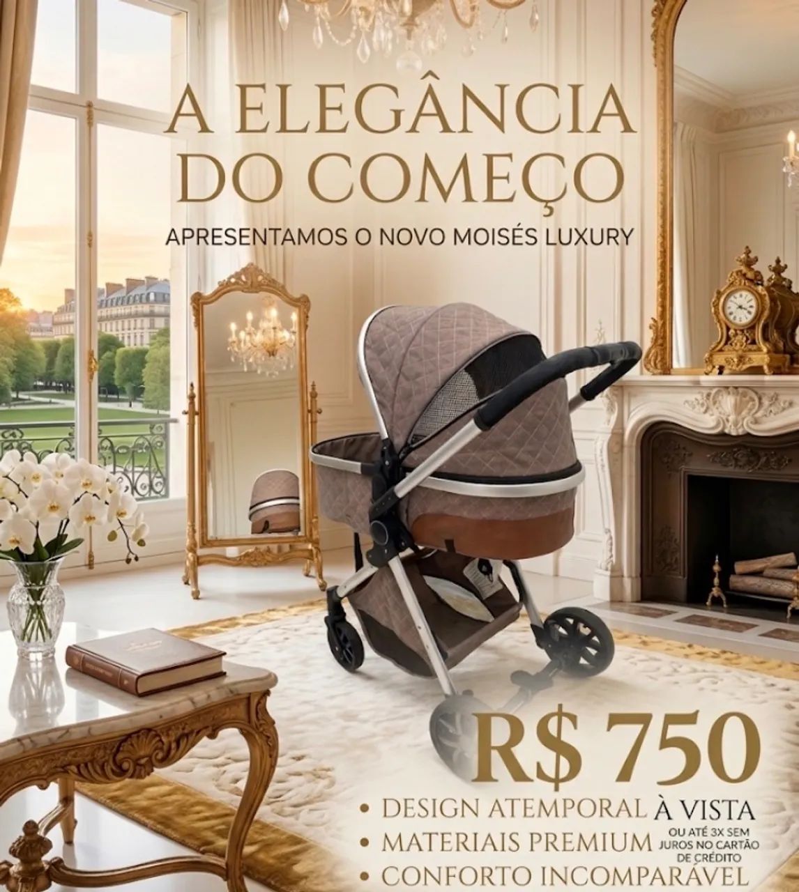 CARRINHO BEBÊ MOISÉS  - Foto 2