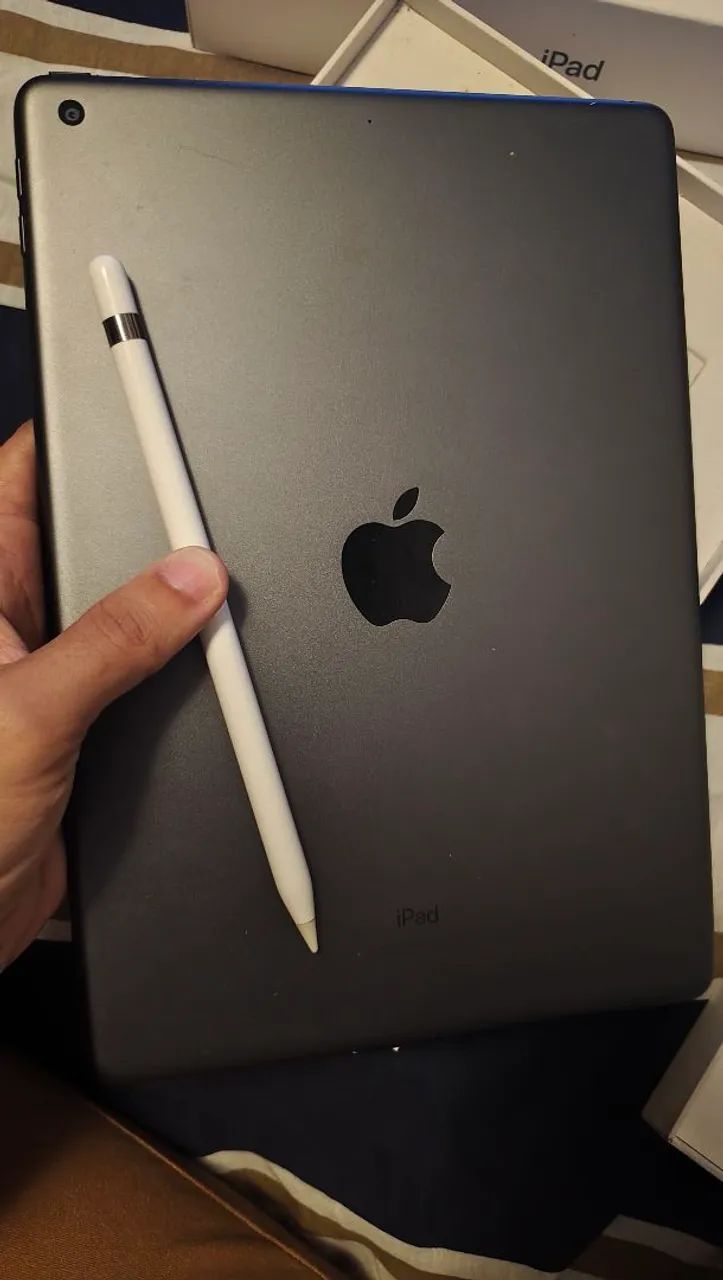 COMBO: CANETA APPLE PENCIL ORIGINAL + IPAD 9 GERAÇÃO 64GB