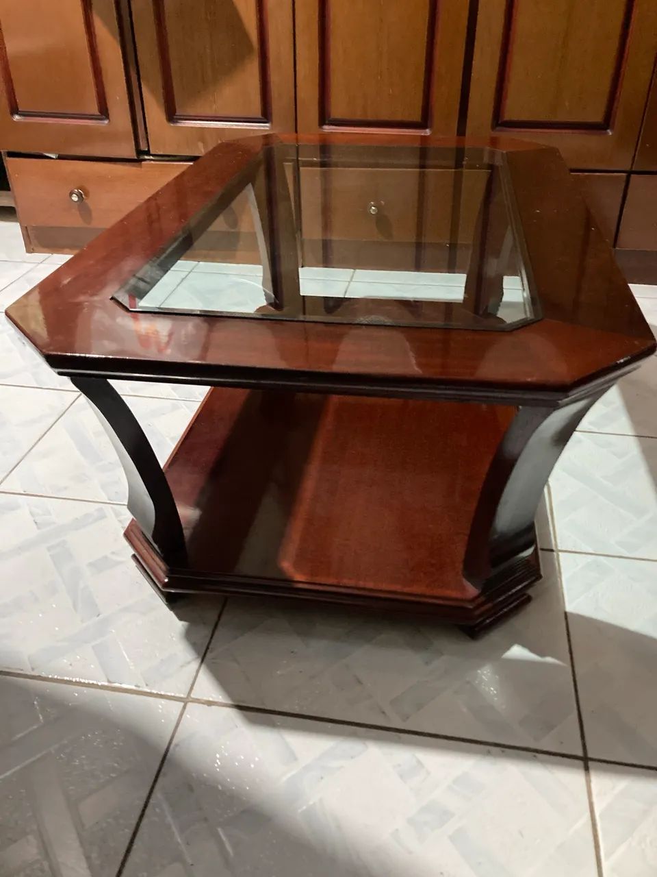 Mesa de centro madeira maciça - Foto 2