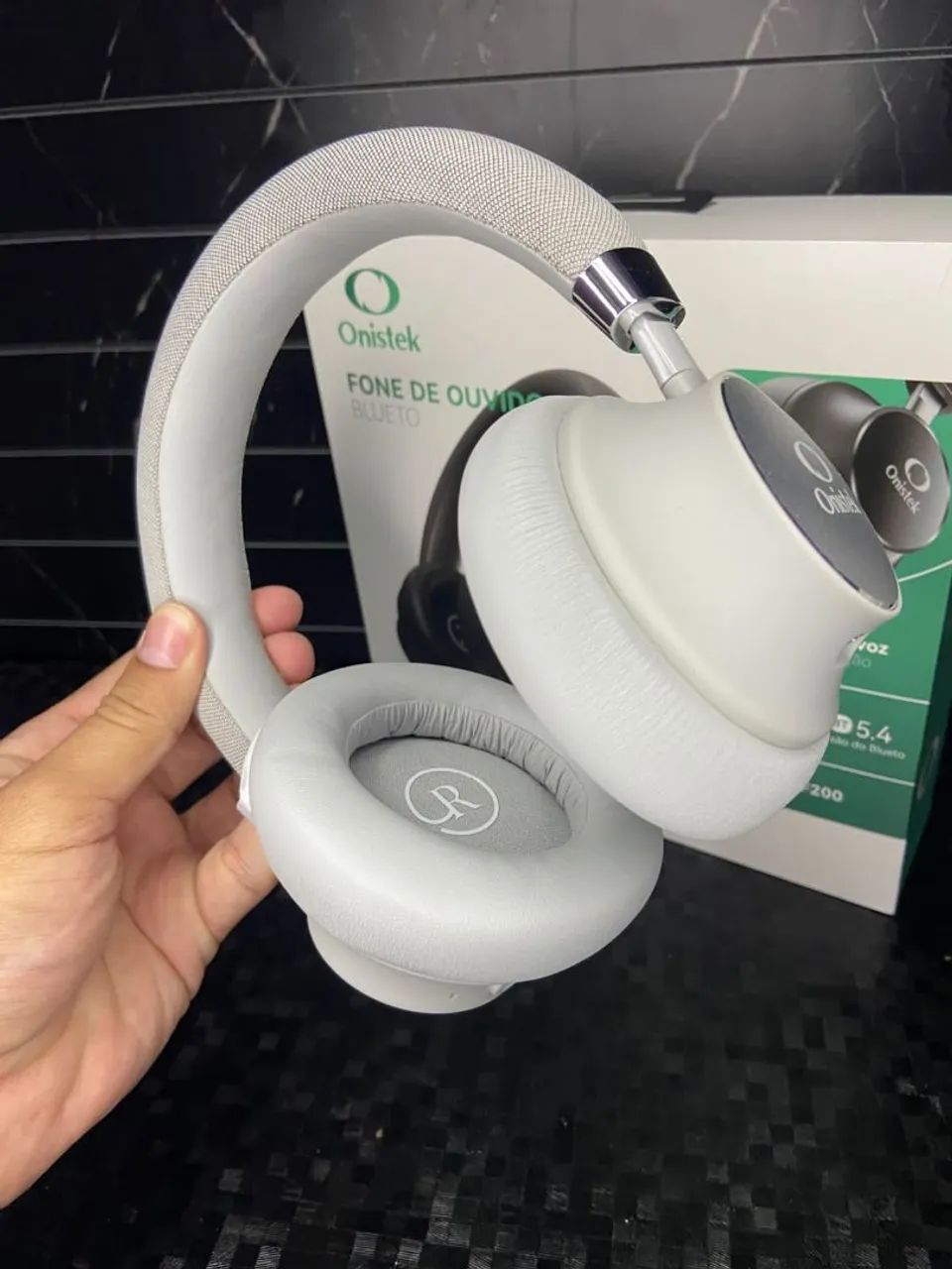 Headphone sem fio - com ANC e cancelamento de ruídos - entrega rápida 
