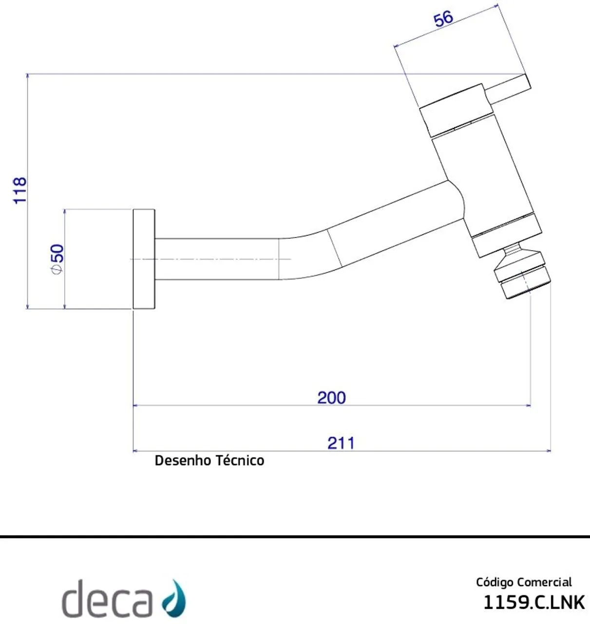 LTorneira Deca Linha Link, 1159 C - Foto 4