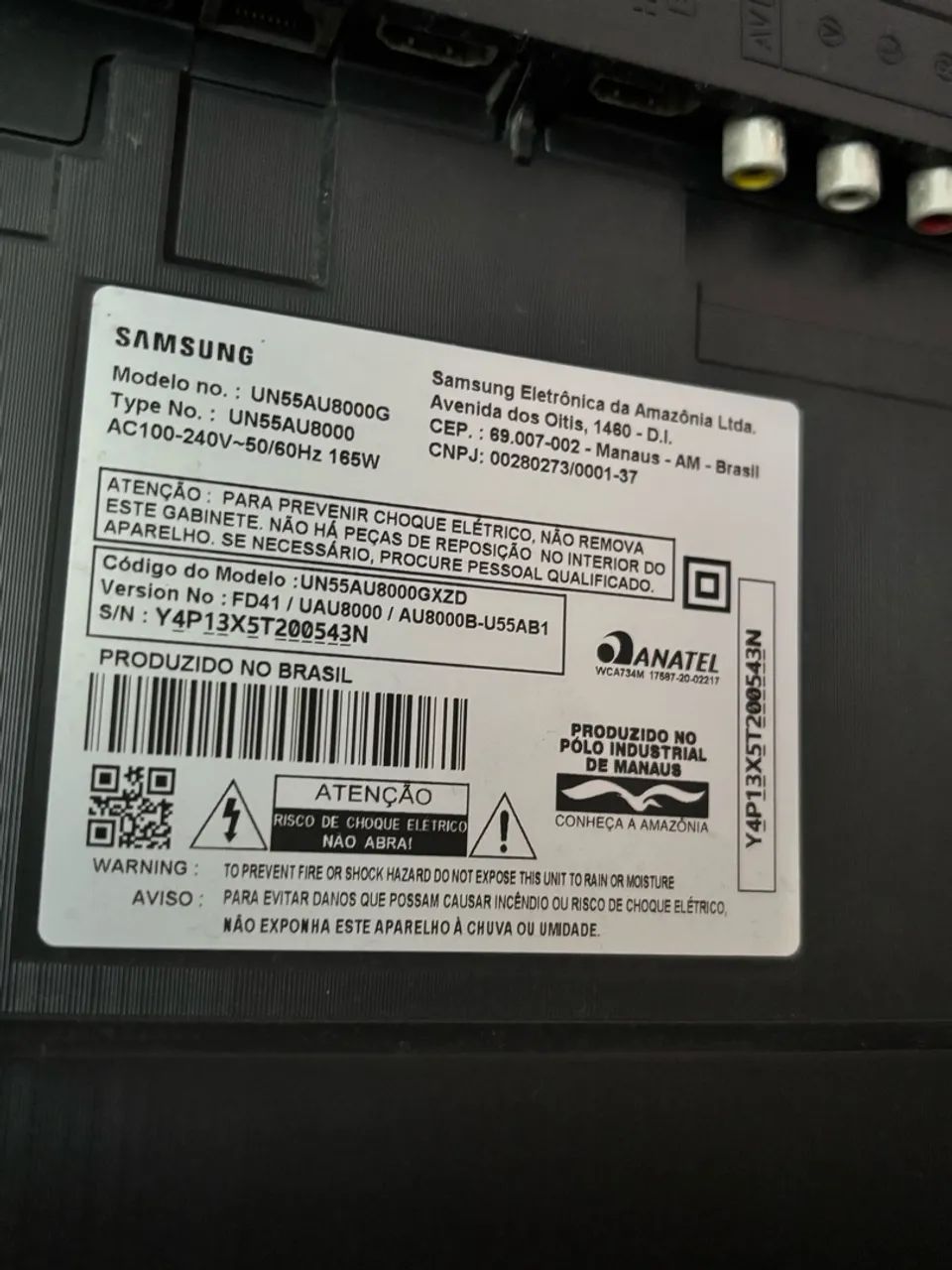 Vendo smart tv Samsung tela queimada - Foto 2