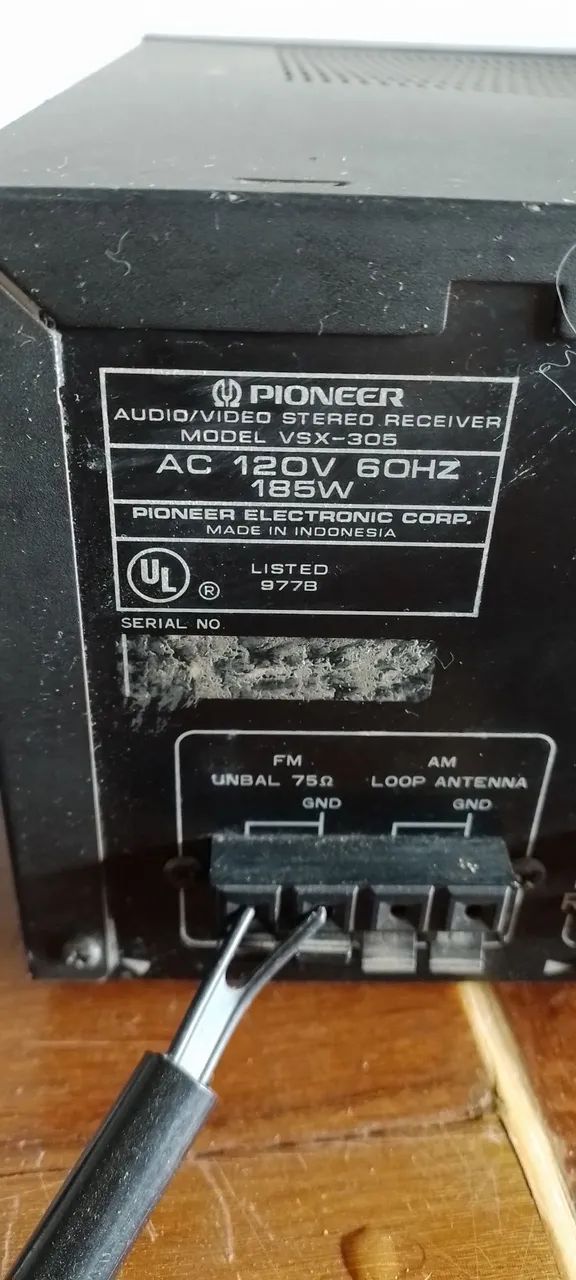 Receiver   pioneer  funcionando  - Foto 2