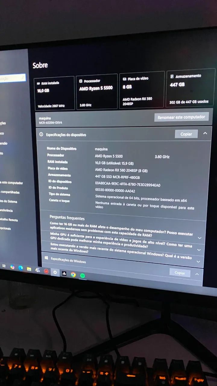 Pc gamer a venda - Foto 3