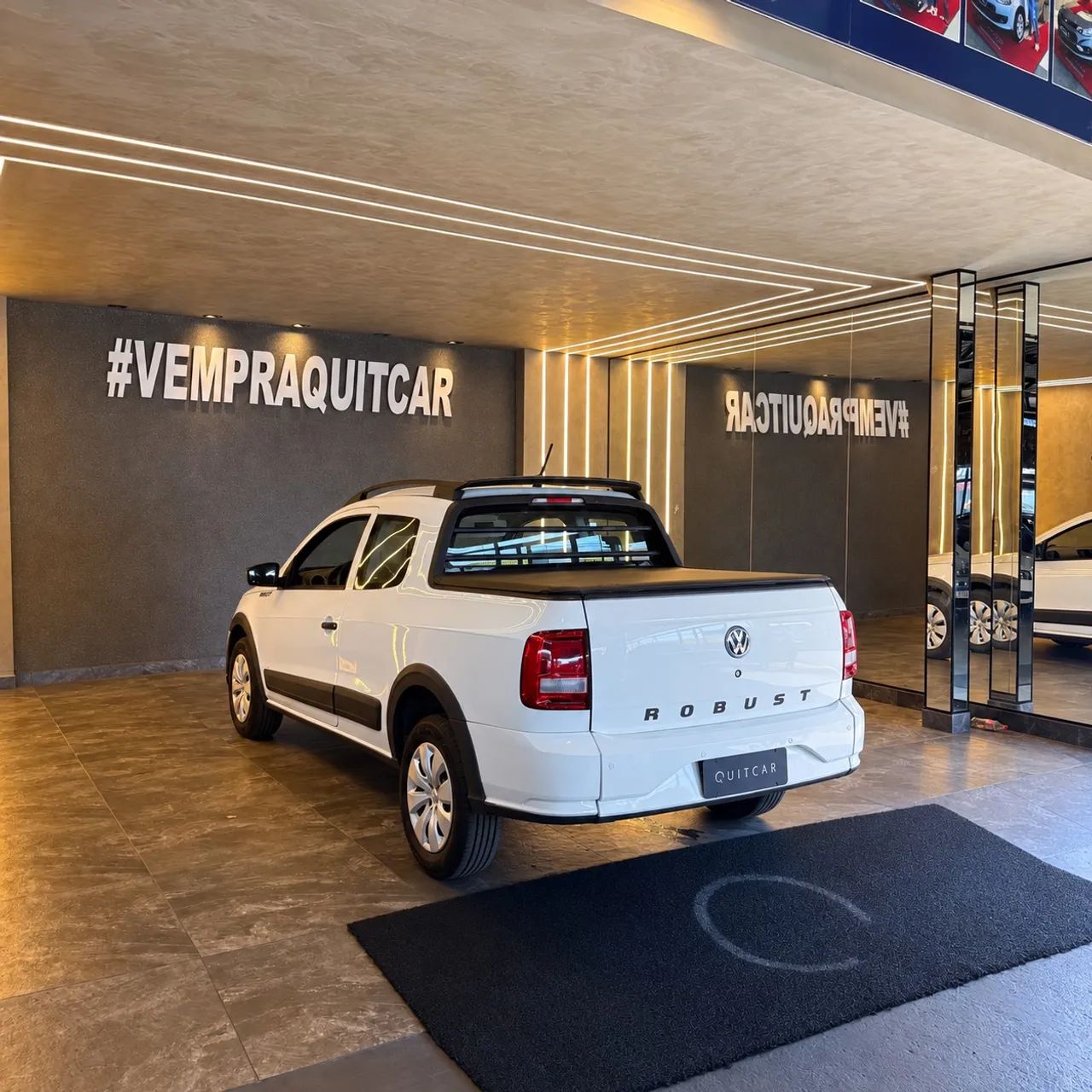 Volkswagen Saveiro Robust 1.6 Total Flex 16V CD 2018 - Foto 3