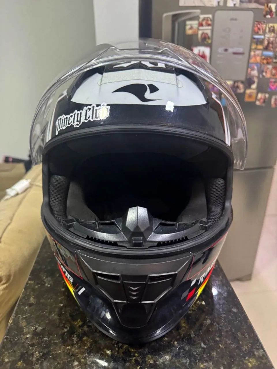 Capacete Race Tech em estado de novo - Foto 2