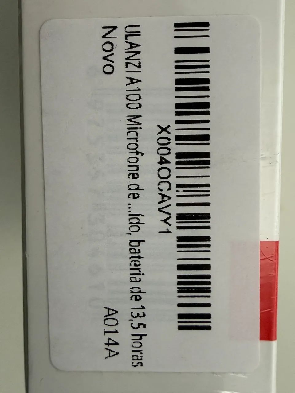 Microfone de Lapela Sem Fio Ulanzi A100 - Duplo + Case de Carga - Foto 3