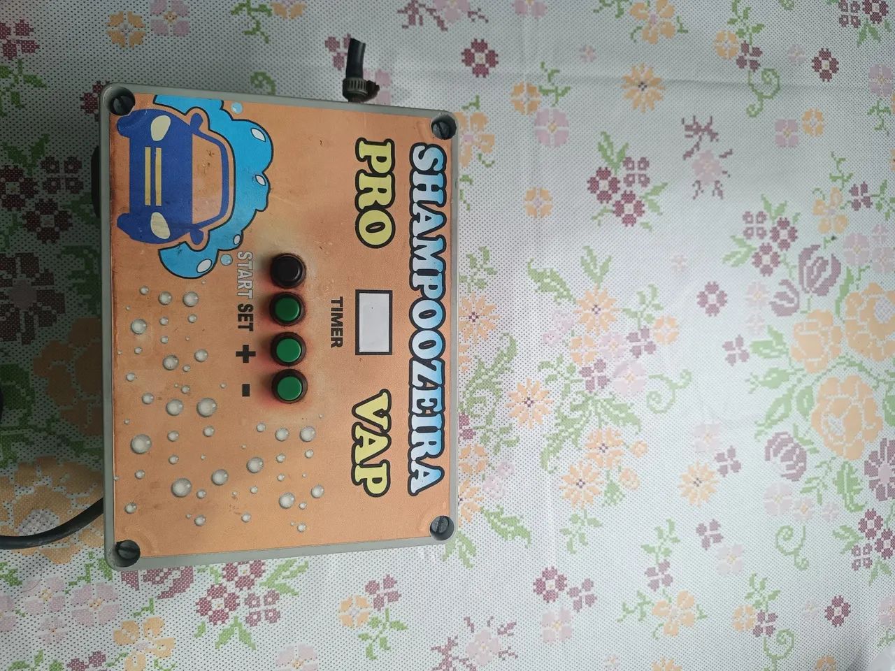 Shampoozeira para lava car 