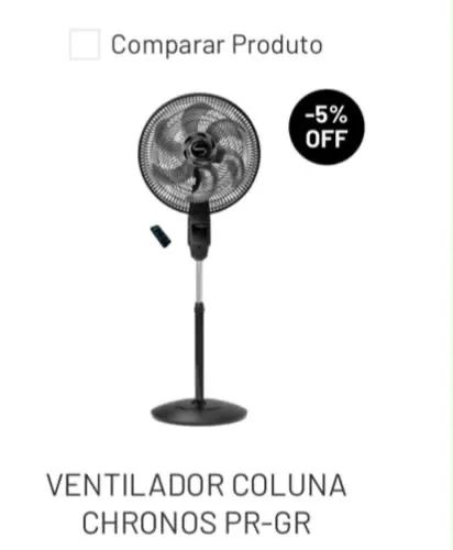 Ventilador coluna com controle 