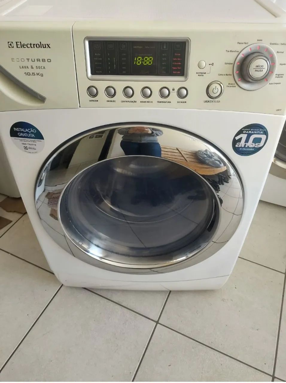 Lava e Seca Eletrolux 10,5 kg 