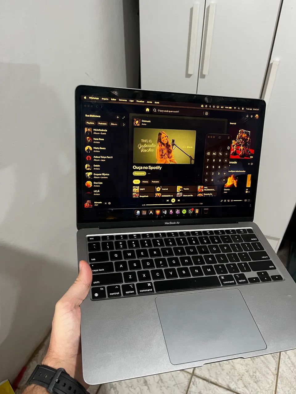 MacBook Air M1, 8GB RAM, 256GB HD - Notebooks - Nossa Senhora da
