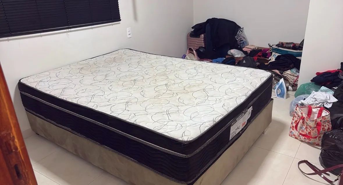 Cama king box 