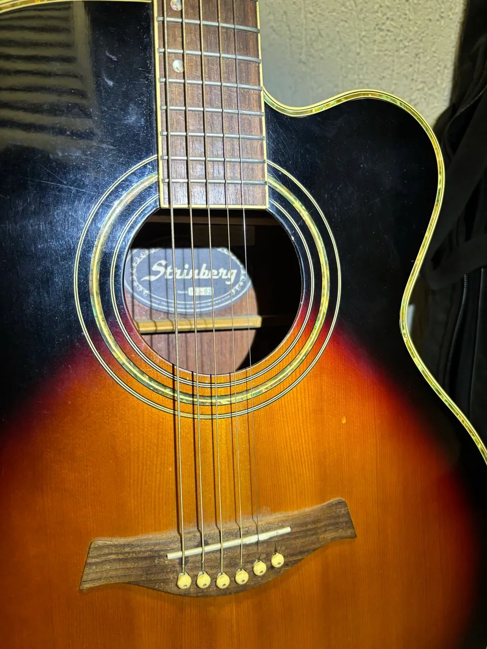 VIOLÃO JS-02C  SUNBURST - TOCA SOZINHO - Foto 5