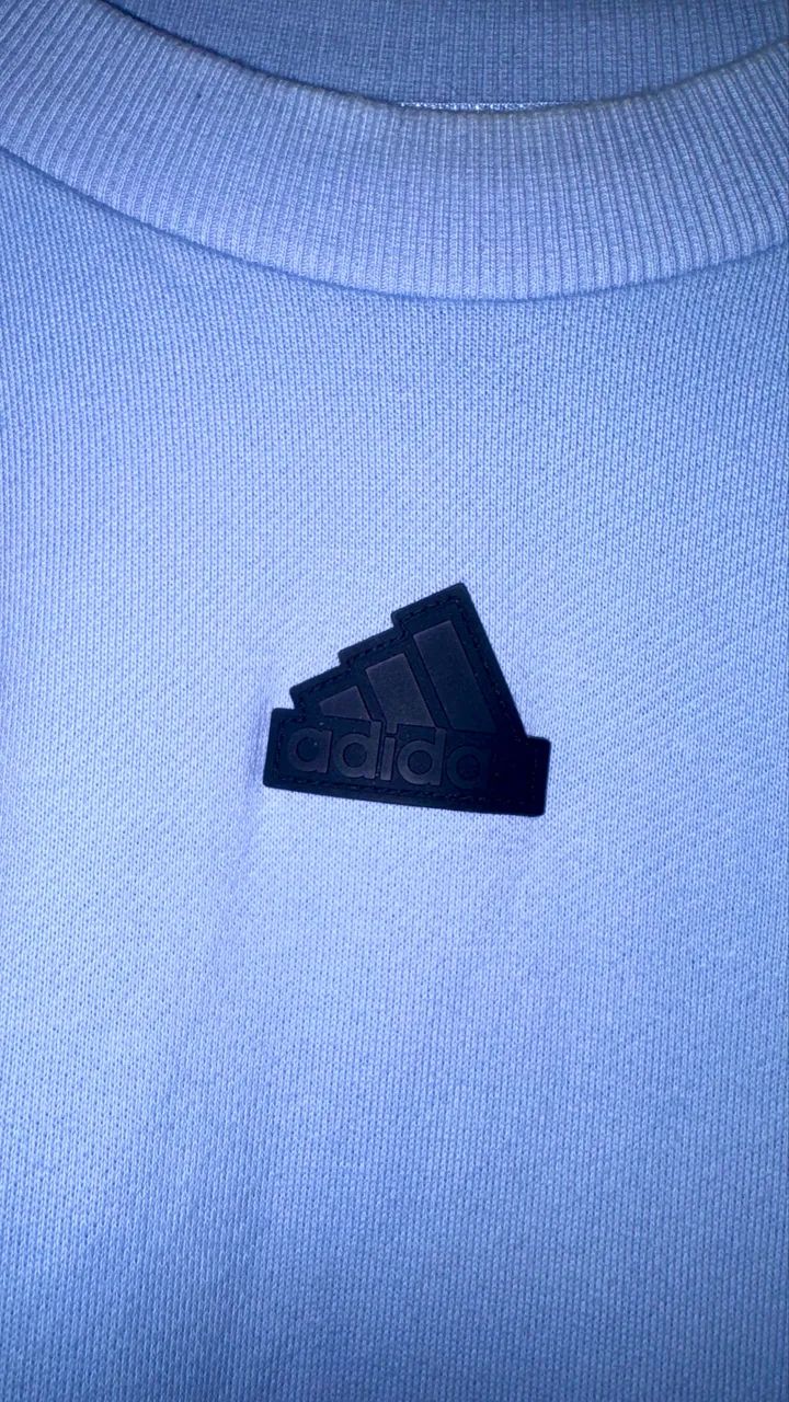 Blusão Azul Adidas - Unissex - G - Foto 2